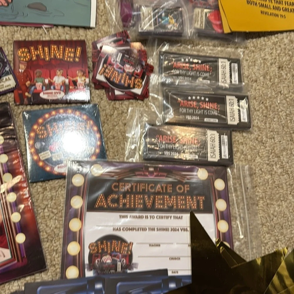 Bogard Press VBS Shine! Children’s Ministry Bible School Huge Lot OFFERS WELCOME